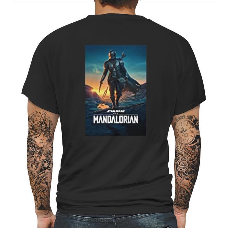 The Mandalorian Season 2 Poster Mens Back Print T-shirt