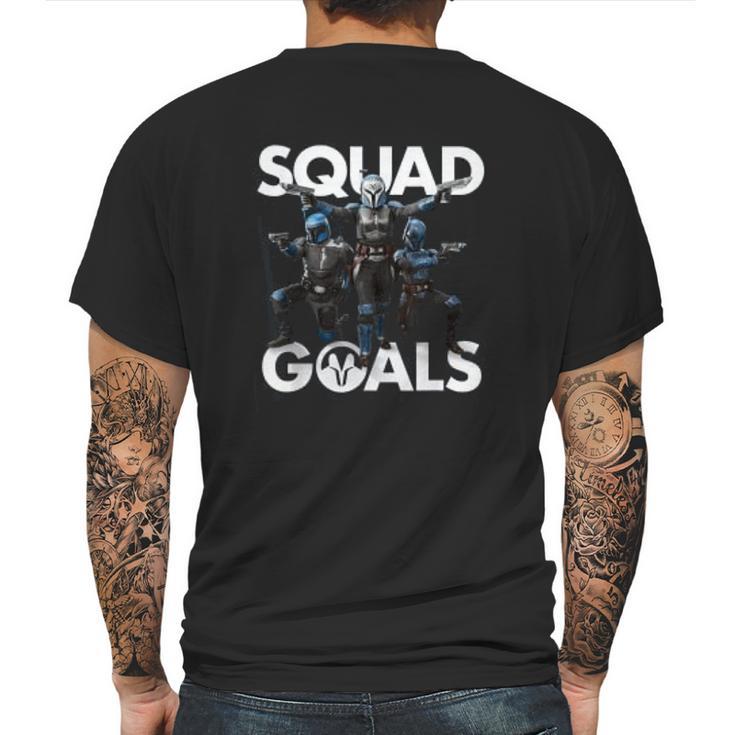 The Mandalorian Squad Goals Mens Back Print T-shirt