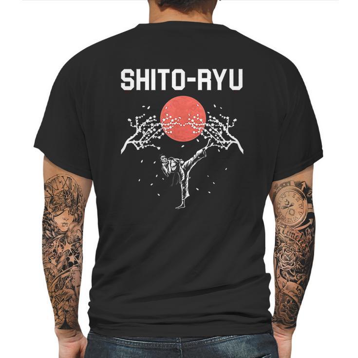 Martial Arts  Shito Ryu Mens Back Print T-shirt