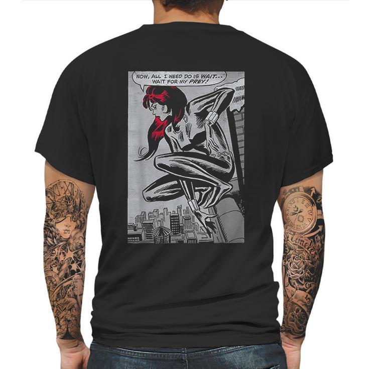 Marvel Black Widow Classic Retro Panel Art Graphic Mens Back Print T-shirt