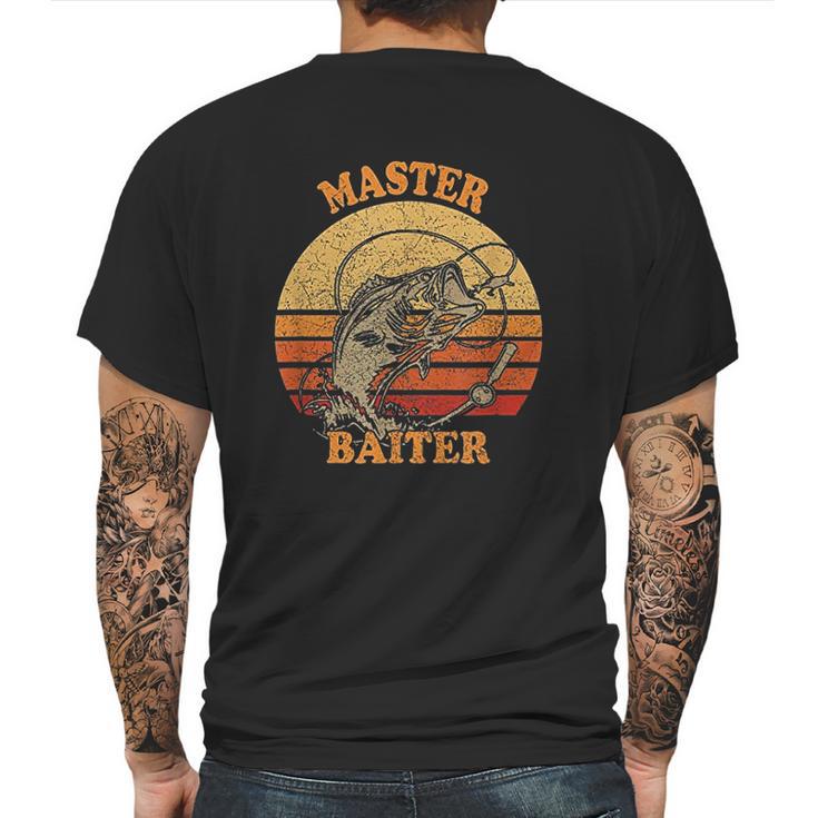 Master Baiter Vintage Mens Back Print T-shirt