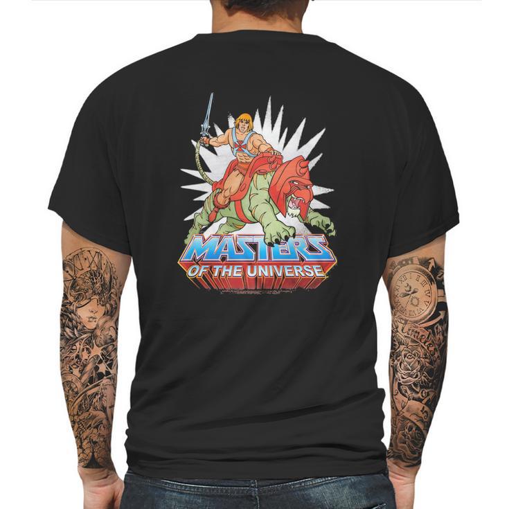 Masters Of The Universe Mens Back Print T-shirt