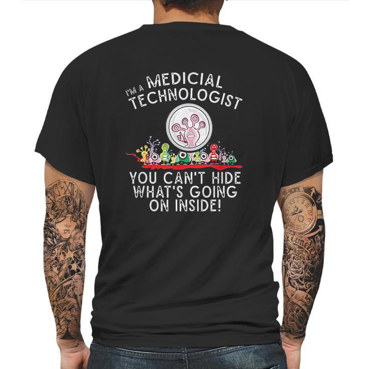 Med Tech Funny Medical Technician Gag Gift Lab Week Mens Back Print T-shirt