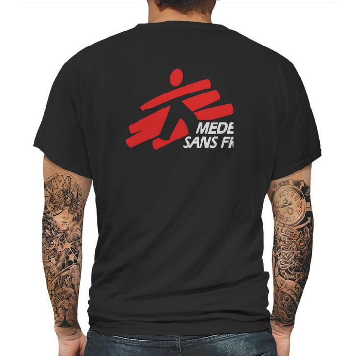Medecins Sans Frontieres Mens Back Print T-shirt