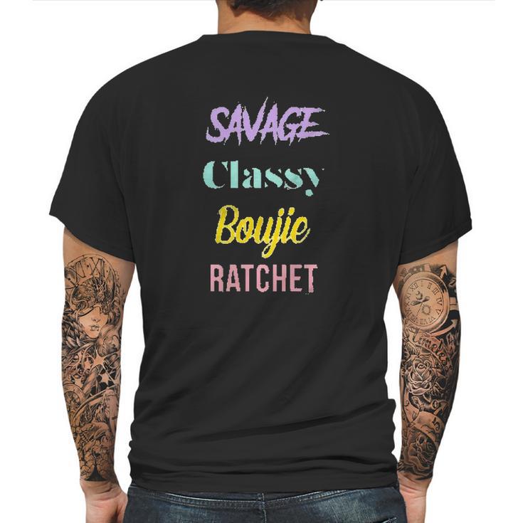 Meg Thee Stallion Savage Mens Back Print T-shirt