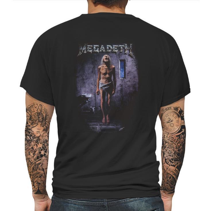 Megadeth Mens Back Print T-shirt