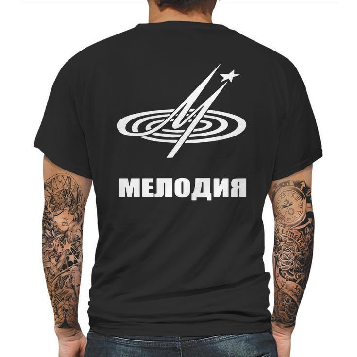 Melodiya Melodija Russian Record Label T-Shirt Mens Back Print T-shirt