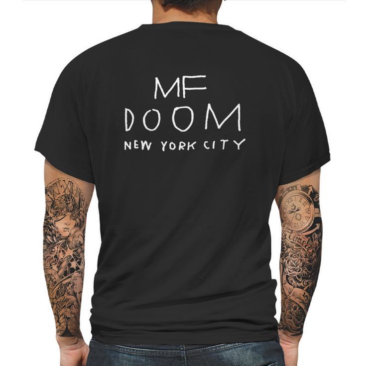 Mf Doom New York City Mens Back Print T-shirt