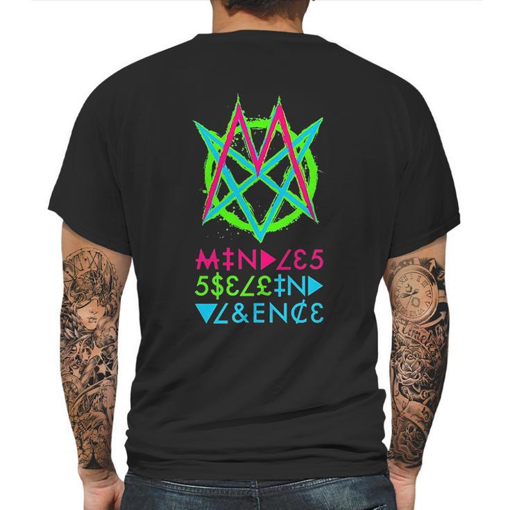 Mindless Self Indulgence Mens Back Print T-shirt