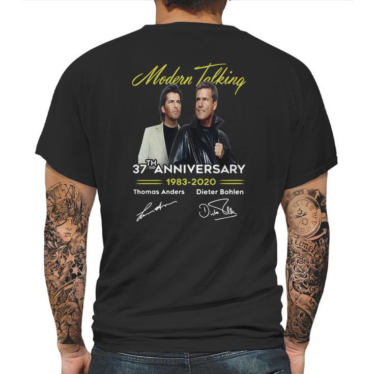 Modern Talking 37Th Anniversary 1983-2020 Signatures Shirt Mens Back Print T-shirt