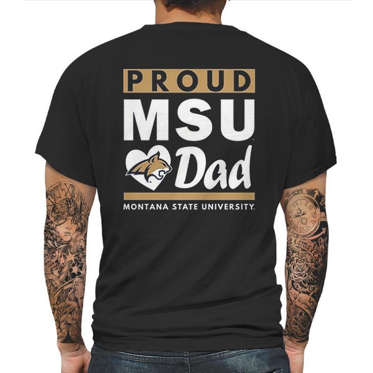 Montana State Bobcats Mens Back Print T-shirt