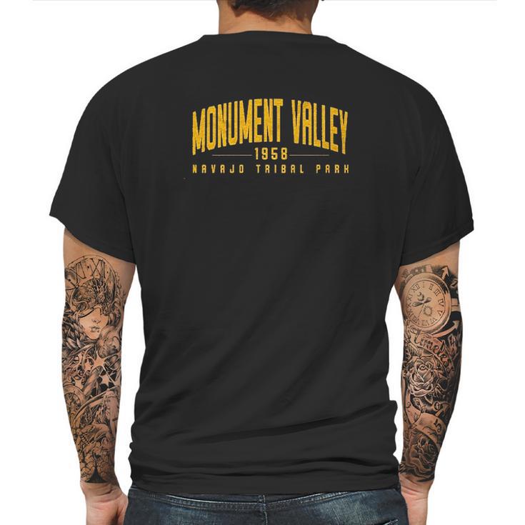 Monument Valley Navajo Park Mens Back Print T-shirt