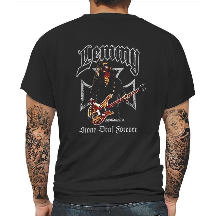 Motorhead Lemmy Stone Deaf Forever Mens Back Print T-shirt