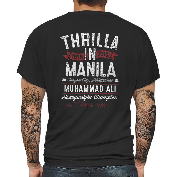 Muhammad Ali American Classics Thrilla Mens Back Print T-shirt