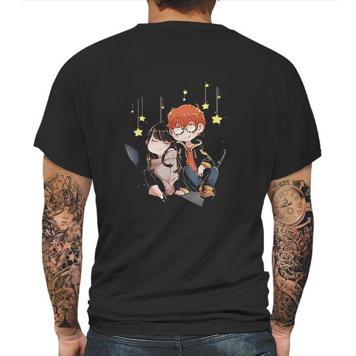 Mystic Messenger Mens Back Print T-shirt