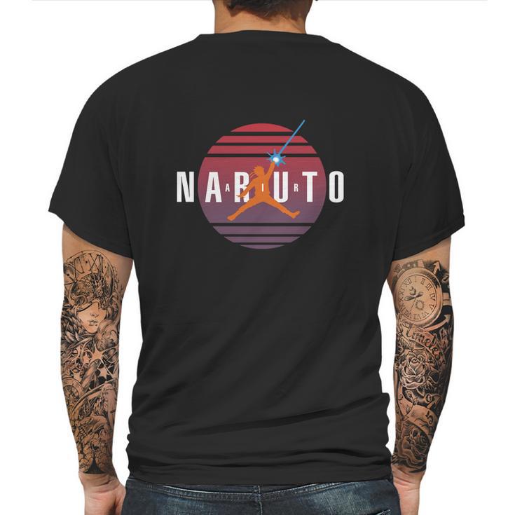 Naruto Air Mens Back Print T-shirt