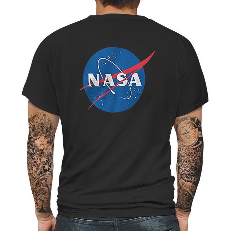 Nasa Meatball Classic Mens Back Print T-shirt