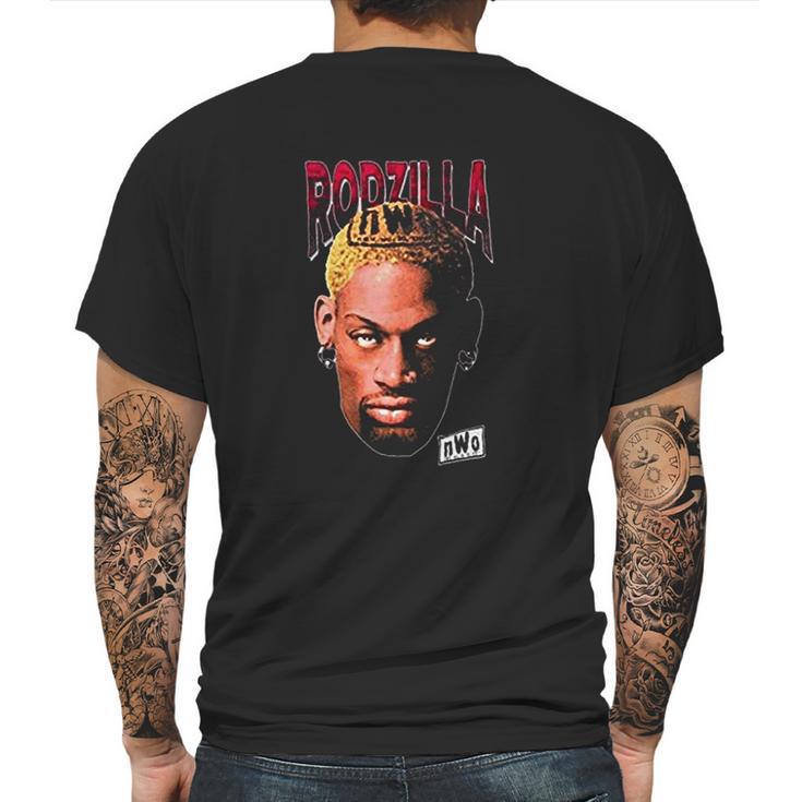 Nathan Davison Dennis Rodman Rodzilla Mens Back Print T-shirt