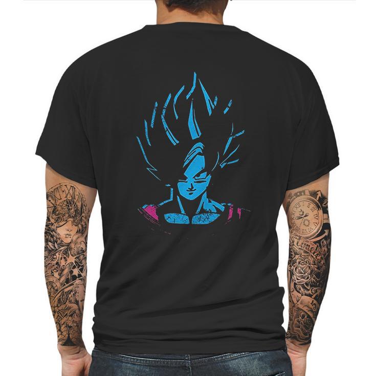 New Graphic Goku Saiyan Anime Saiyan Power Mens Back Print T-shirt