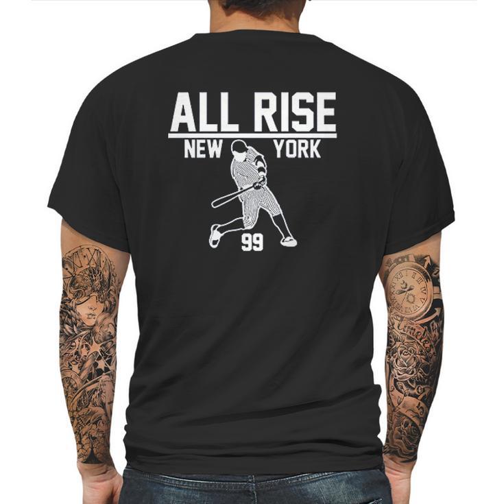 New York All Rise For Judge Mens Back Print T-shirt