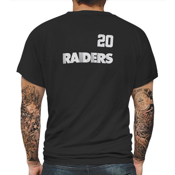 Nfl Oakland Raiders Mens Back Print T-shirt