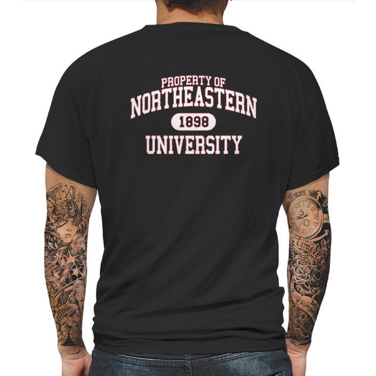 Northeastern University Huskies Property Mens Back Print T-shirt