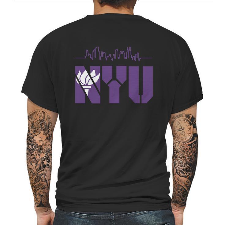 Nyu Mens Back Print T-shirt