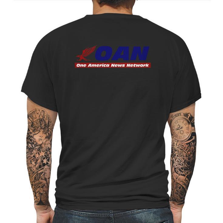 Oan Mike Gundy Mens Back Print T-shirt