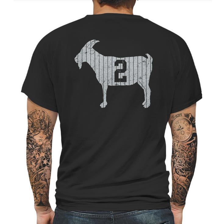 Official Goat Gear Goat 02 - Vintage Jeter Mens Back Print T-shirt