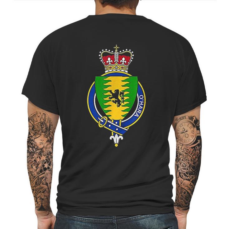 Ohara Coat Of Arms Family Crest Mens Back Print T-shirt