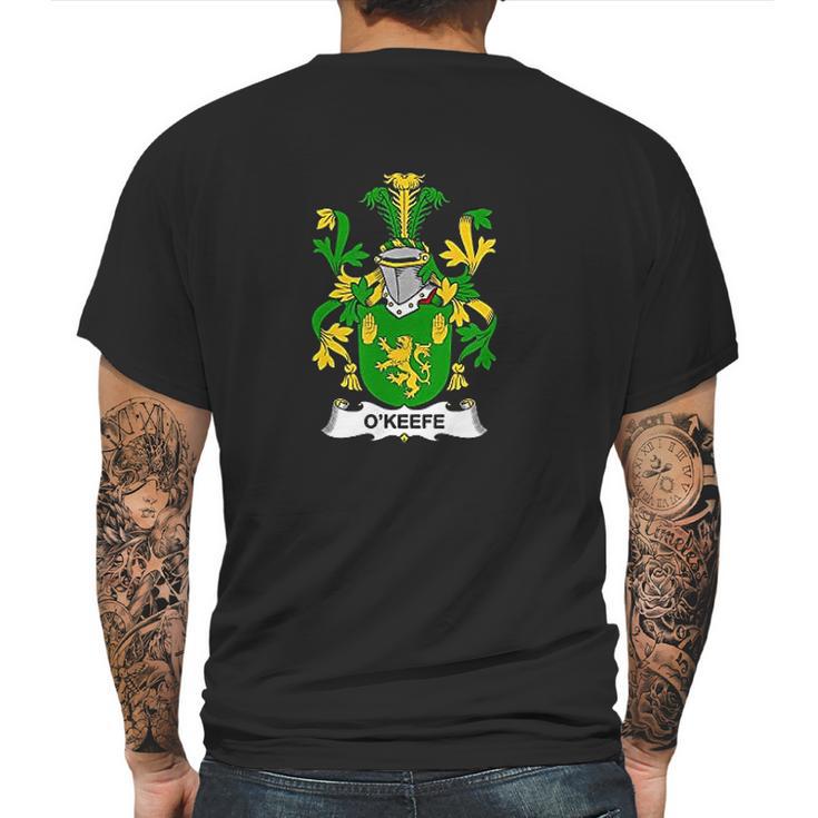 Okeefe Coat Of Arms Family Crest Mens Back Print T-shirt