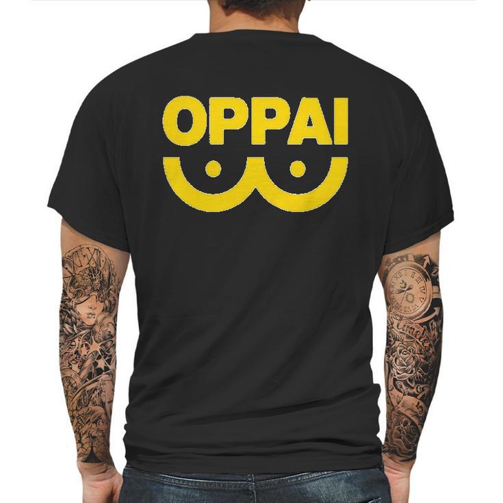 Oppai Basic Mens Back Print T-shirt