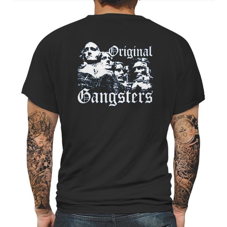 Original Gangsters Mens Back Print T-shirt