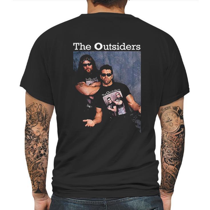 The Outsiders Mens Back Print T-shirt