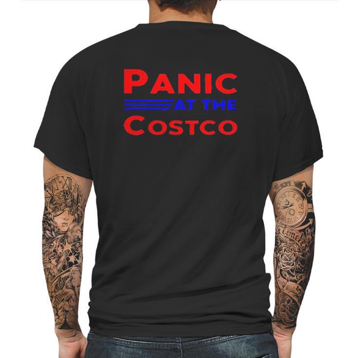 Panic At The Costco Mens Back Print T-shirt