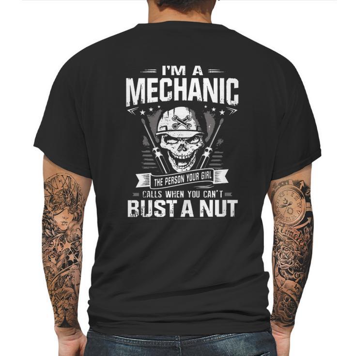 Person You Cant Bust A Nut Mens Back Print T-shirt