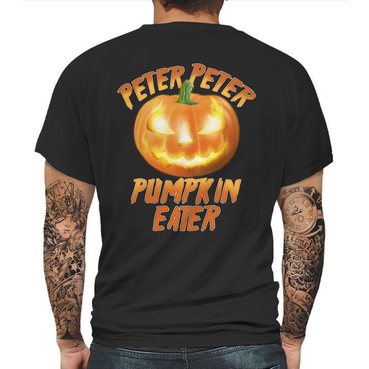 Peter Peter Pumpkin Eater Jackolantern Mens Back Print T-shirt