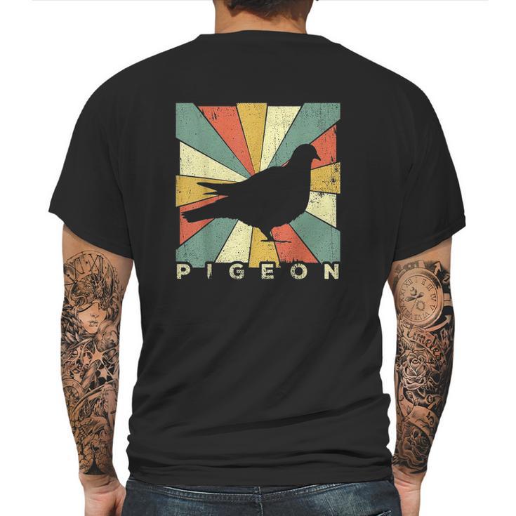 Pideon Vintage Mens Back Print T-shirt