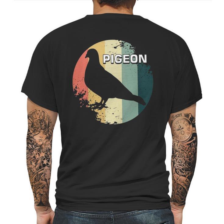 Pigeon Vintage Mens Back Print T-shirt