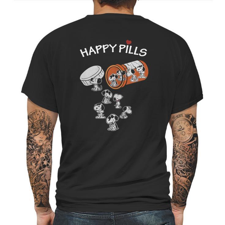 Pills Snoopy Mens Back Print T-shirt