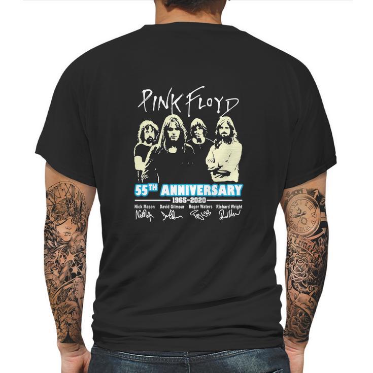 Pink Floyd 55Th Anniversary 1965 2020 All Signature Mens Back Print T-shirt