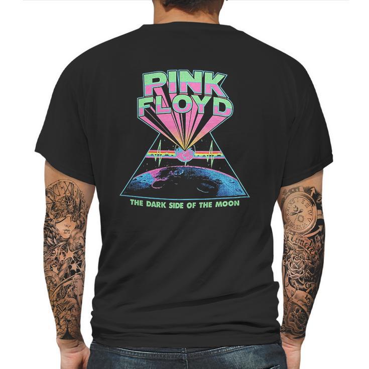 Pink Floyd Dark Side Blacklight Mens Back Print T-shirt