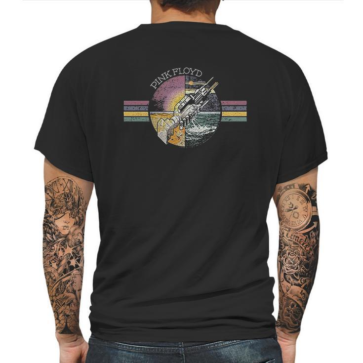 Pink Floyd Wish You Were Here Album Cover Mens Back Print T-shirt