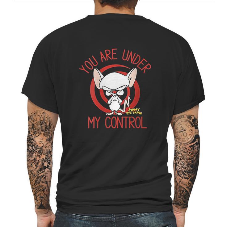 Pinky And The Brain You Are Under My Control Mens Back Print T-shirt