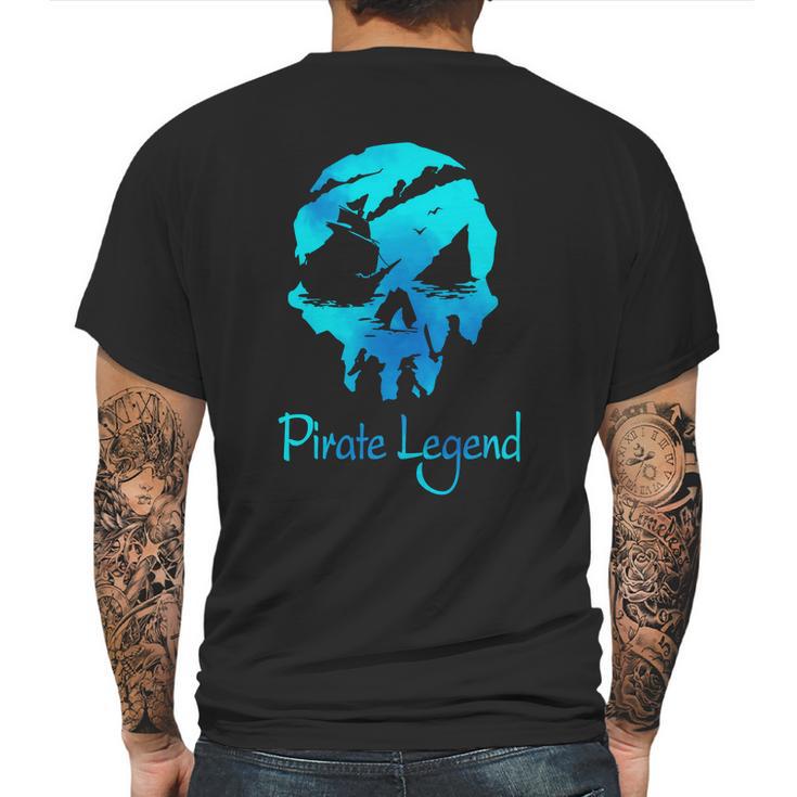 Pirate Legend Sea Of Thieves Skull Versiont Shirt T Shirt Tee Mens Back Print T-shirt