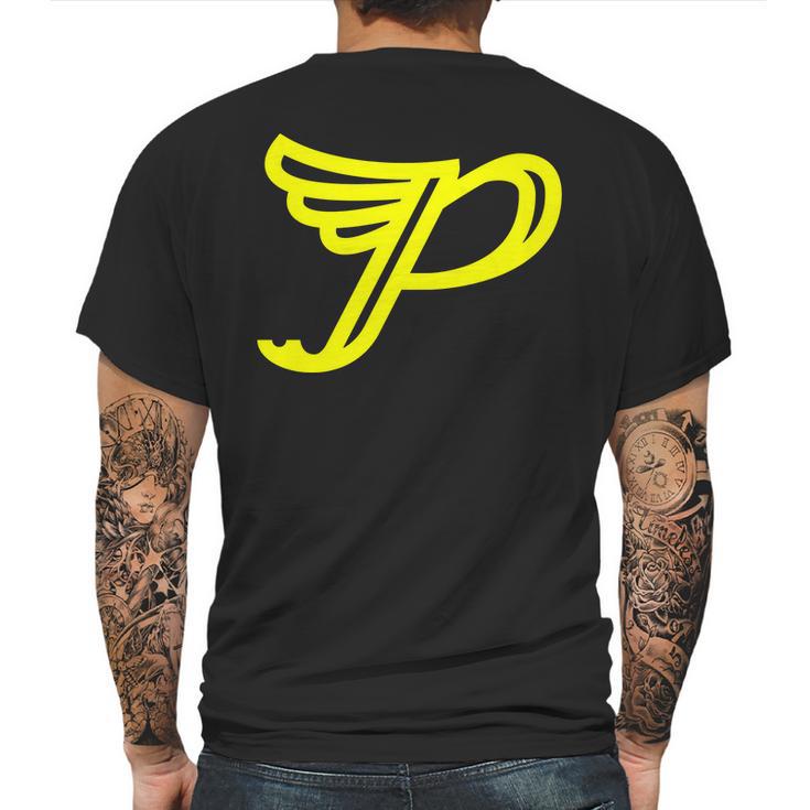 Pixies Band Logo Yellow Mens Back Print T-shirt