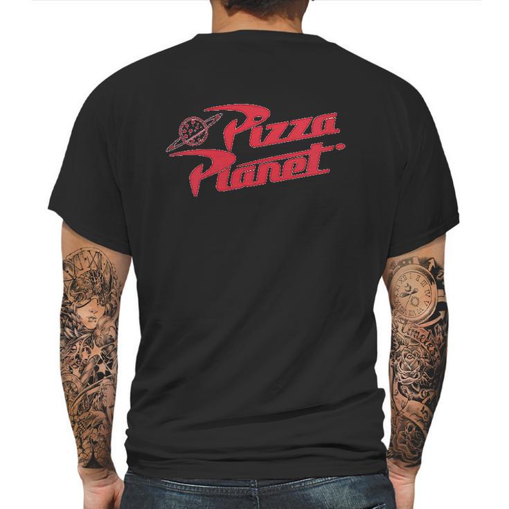 Pizza Planet Delivery Express Mens Back Print T-shirt