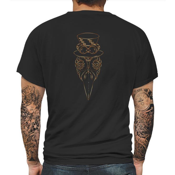 The Plague Doctor Mens Back Print T-shirt