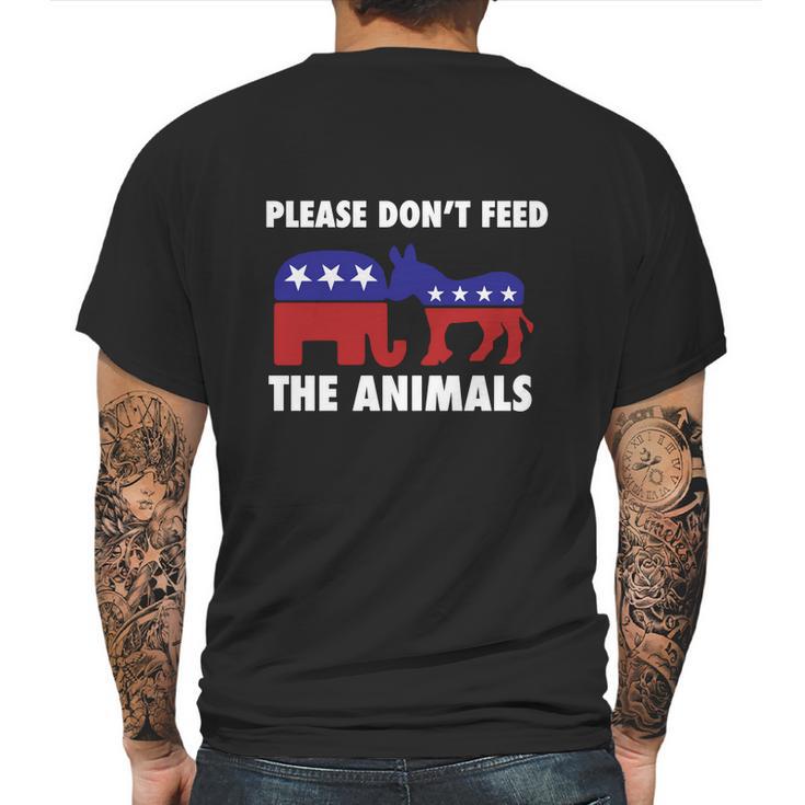 Please Dont Feed The Animals 2020 Mens Back Print T-shirt