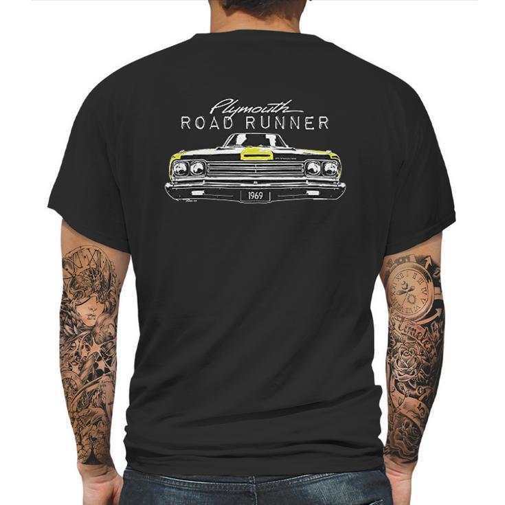 Plymouth Road Runner Officially Licensed Thermal Mens Back Print T-shirt